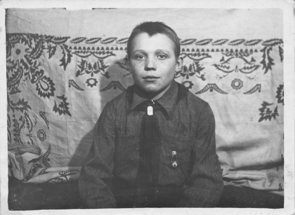 Николай Егоров, 1939 год, 14 лет. За 5 лет до гибели